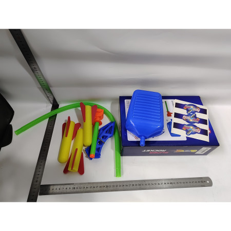 Jucarie pentru copii, Cyrax, lansator rachete cu piciorul, 3 rachete fara lumini