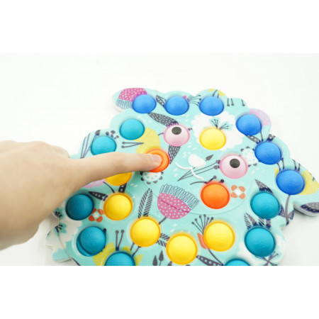 Cyrax Jucarie senzoriala antistres, Simple Dimple, Oaie, Multicolor, V3