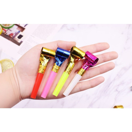 Set 6 Suflatori, Cyrax, pentru Petrecere, Tematica Aniversare, 8 cm, Multicolore