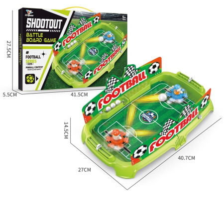 Joc de Masa Interactiv de Fotbal pentru Copii, Cyrax, 4 Mingi, Tabela Scor, 40.7x27x14.5 cm, Multicolor