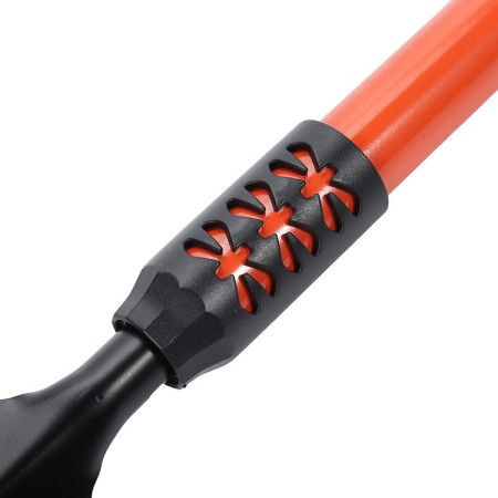 Set 4 Unelte de Gradina  Maner extensibil, pentru Plantare Prelucrare Sol si Ingrijire Plante, Material otel carbon, negru