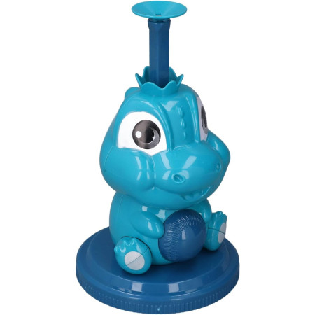 Set de Baseball 5 Piese pentru Copii, Cyrax, Jucarie Dinosaur Press, 14x23 cm, Verde/Albastru