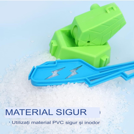 Jucarie pentru Copii, Cyrax, Lansator de Rachete cu Piciorul, un Singur Lansator, 6 Rachete Fara Lumini, 40.5 cm Inaltime, Multicolor