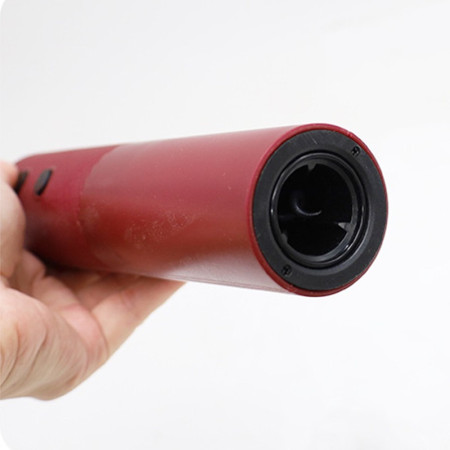 Tirbuson Electric, Cyrax, Deschizator Sticle de Vin, de Uz Casnic de Ultima Generatie, Reincarcabil prin Incarcare USB, 20 x 4.6 cm Rosu