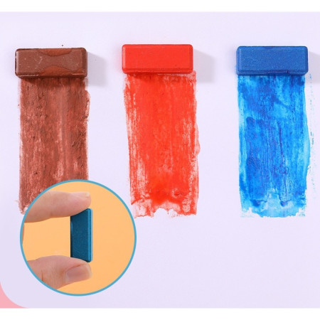 Set 53 Piese pentru Desen si Pictura, Cyrax, Tip Servieta, Model Unicorni, 30 x 24 x 5.4 cm, Multicolor