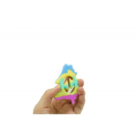 Cyrax Jucarie senzoriala antistres cu ventuza de decompresie, Antrenare antebrat, Fidget Toy, Model Porcusor, Macarons