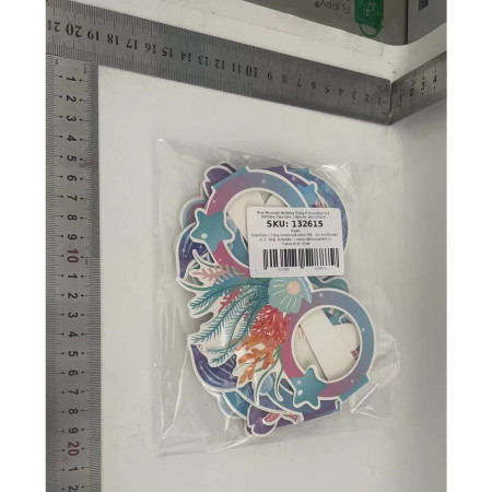 Set 8 Perechi de Ochelari Sirena, Cyrax, Colectia Mermaid, Multicolor