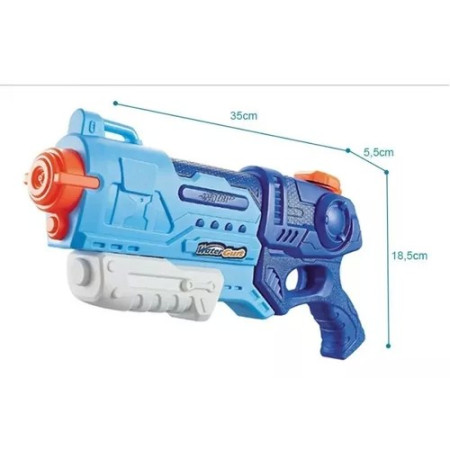 Set 4x Pistol cu Apa pentru Copii, Cyrax, 6ani+, Multicolor, 1x 900 ML +  3x 300 ML