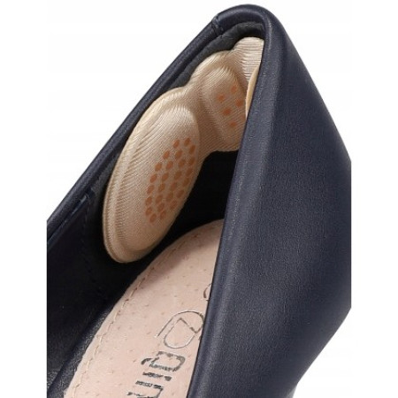 Set 2 Branturi cu Pernute pentru Calcai,  Suport Interior pentru Incaltaminte, Marime Universala, Aderent pe Piele, Crem