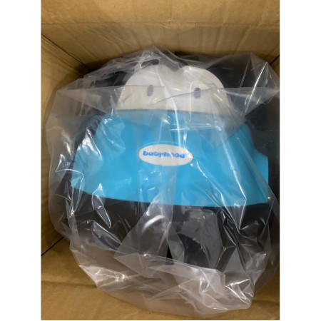 Olita pentru Copii, Cyrax, +1an, Portabila, Design Masinuta cu Capac, Model Prietenos, Non-Toxic, Compartiment Detasabil, Usor de Curatat, Albastru