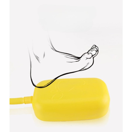 Cyrax Jucarie pentru copii, lansator rachete cu piciorul, doua lansatoare, 6 rachete cu lumini