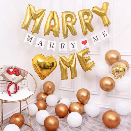 Balon Folie Metalizata Litera M, Cyrax, 40 cm, Umflati cu Heliu sau Aer, Ambalaj Individual, Pai inclus, Auriu