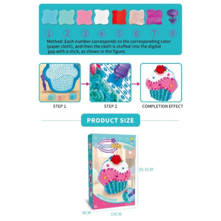 Cyrax Set creatie perna pentru copii, Dream Kids, Briosa