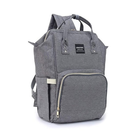 Rucsac Multifunctional pentru Mamici, Cyrax, din Panza Oxford, Compartimentare Multipla, Impermeabil, 43 x 18 x 26 cm, Gri Inchis