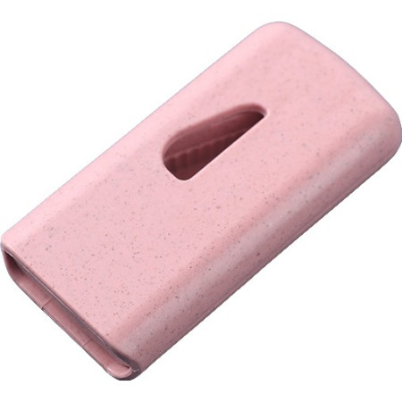 Dispozitiv taiere si depozitare medicamente,  Roz, Plastic, 8 x 4 x 1.8 cm