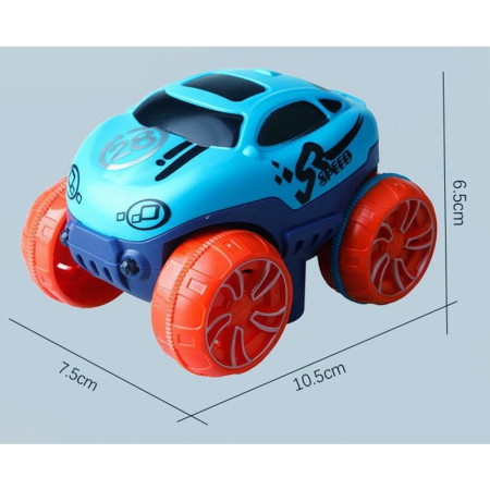 Jucarie de Constructie RollerCoaster, Cyrax, 184 de Piese, 44.5x36x7 cm, cu Masini, Multicolor
