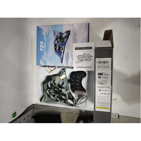 Jucarie Interactiva, Cyrax, Aeronava de Lupta, din EVA, cu Telecomanda, Incarcare USB, +14 Ani, 24 x 25.5 x 4.2 cm, Model Army, Verde