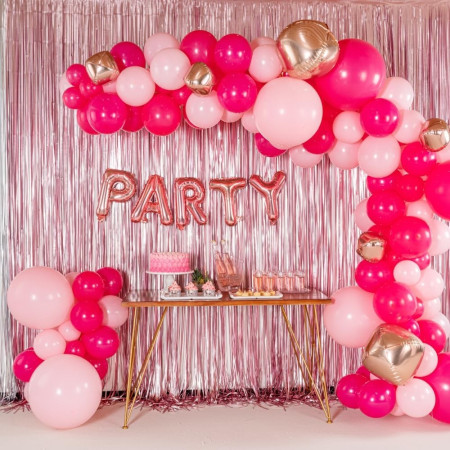 Balon Folie Metalizata Litera A, Cyrax, 40 cm, Umflati cu Heliu sau Aer, Ambalaj Individual, Pai inclus, Rose Gold