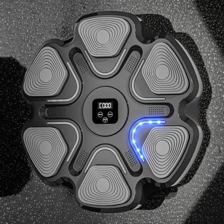 Aparat Box Cu Muzica, Montabil pe Perete, Cyrax, Negru, Difuzor, Bluetooth, Iluminare LED, 38 x 27 x 32 cm, Manusi Incluse