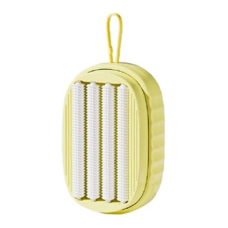 Perie de Spalat Haine,  cu Dispenser pentru Detergent, 4 Perii de Curatare, din ABS + PS, Galben