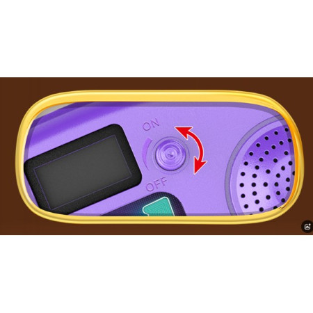 Jucarie Interactiva, Cyrax, Covor Muzical de Dans, 4-6 Ani, Bluetooth, 4 Moduri, 90 x 90 cm, Mov