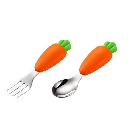 Set diversificare bebelusi Cyrax, din silicon, 26 x 15 cm, 1 farfurie compartimentata in forma de iepure, lingurita si furculita, pai, perie pai, fara alergeni, ventuza fixare,  forma creativa,  bleumarin