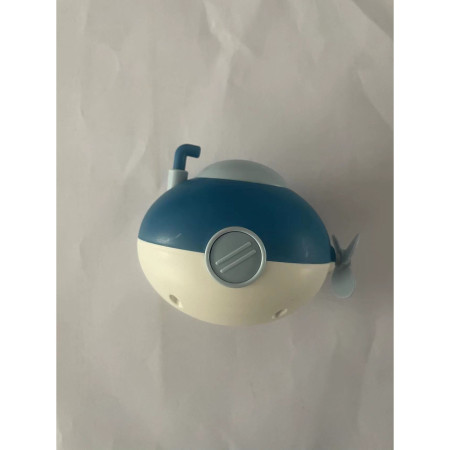 Jucarie de baie pentru copii, Cyrax, Submarin, 11x8.5 cm, Albastru