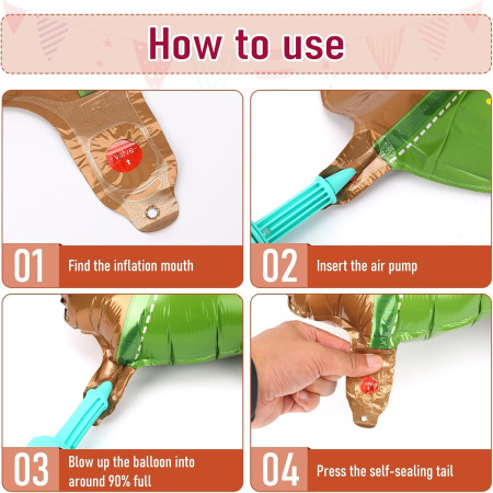 Balon din Folie Metalizata, Cyrax, Figurine Animalute, Model Ursulet cu Tort Aniversar, 124x65 cm, Ambalaj Individual, Pai Inclus, Umflare cu Aer sau Heliu, Multicolor