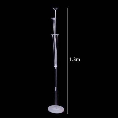 Suport pentru Baloane, Cyrax, cu Trei Straturi, pentru 7 Baloane, 1.3 m, Transparent