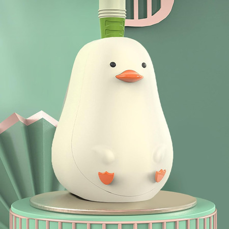 Perie de Toaleta,  cu Suport de Perete, Recipient Detergent, 2 Tipuri de Perii, Model Rata, Albastru