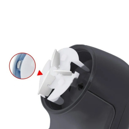 Aparat Scame si Par Haine,  Electric, USB inclus, Periuta Curatare, pentru Diferite Tesaturi, 13 x 6.8 x 5.8 cm, Negru