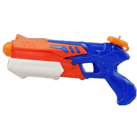 Pistol cu Apa pentru Copii, Rezervor, Pentru Piscina/Plaja, Cyrax, 6ani+,  Bleumarin/Rosu, 300ML