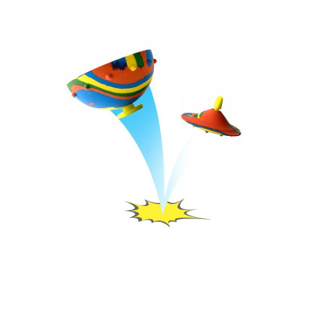 Jucarie interactiva Hip Hop Pops, Cyrax, minge saltareata, +5 ani, Multicolor