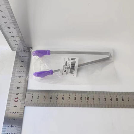 Cleste Creativ pentru Mancare, Cyrax, Model Manusi din Silicon, 14.5x3 cm, Rezistent la Temperaturi Inalte si Coroziune, Mov