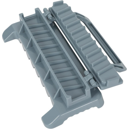 Presa pentru Carne, Cyrax, pentru Kebab, cu Maner, din ABS, 29 x 7.5 x 2.6 cm, Gri