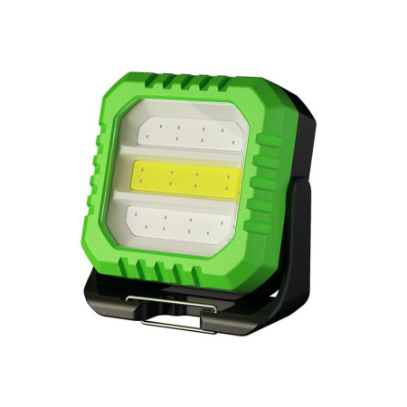 Lanterna Tip Breloc,  5 Moduri de Luminat, Incarcare USB Tip C, 5W, Impermeabila IPX5, 500 lm, COB, Verde