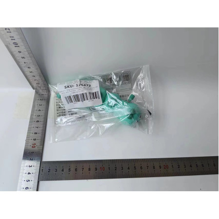 Jucarie mecanica pentru copii Cyrax, omida haioasa, cu cheita, distractiva, se taraste, se misca, 15 x 4 cm, verde