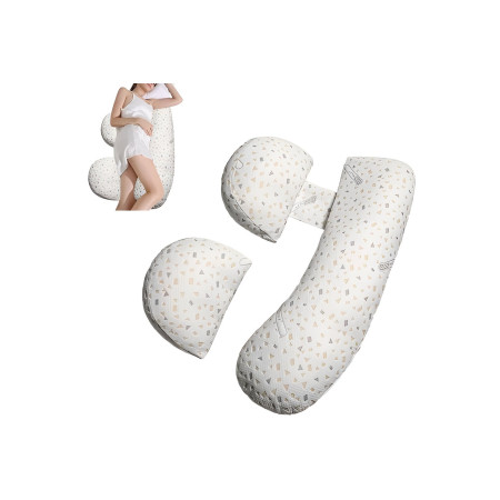 Set Perna pentru Gravide,  Husa Detasabila, Utilizare in Forma H si U, Reglabila, Latime Ajustabila, Proactive, Gri