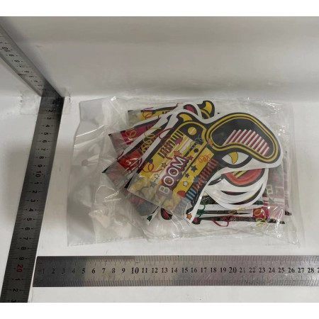 Pistol Confetti pentru Petrecere, Cyrax, 14x16 cm, Multicolor