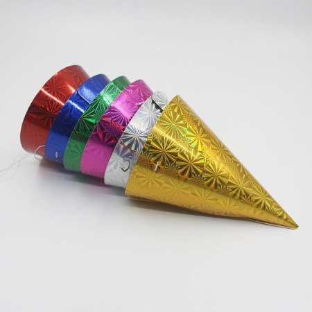 Set 6 Coifuri Metalizate, Cyrax, pentru Petrecere, Tematica Aniversare, Albastru