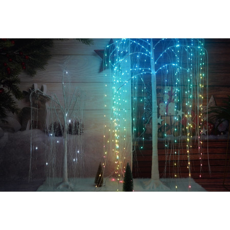 Pom decorativ cu leduri,  tip salcie, 400 Led, 2.1 M