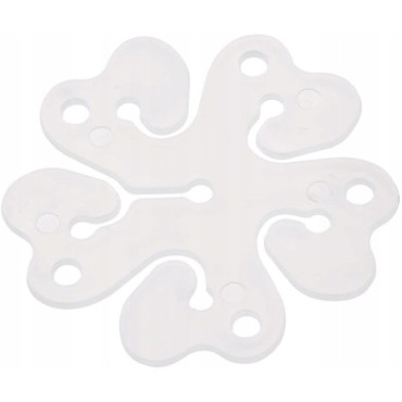 Suport pentru Baloane, Cyrax, care Formeaza o Floare, cu Un Singur Strat, pentru 6 Baloane, 6x6cm, 2.7g