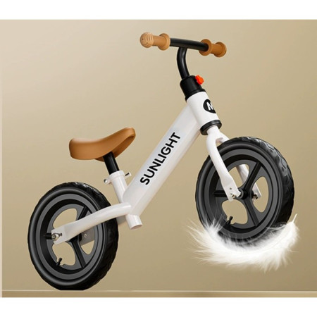 Bicicleta de Echilibru, Pentru Copii, Cyrax, Fara Pedale, Cu Doua Roti, 2-6 Ani, Inaltime Reglabila, 82 x 55 x 45 cm, Alb