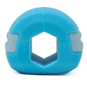 Dispozitiv de Tonifiere Faciala,  din Silicon, Corectare Mandibula/Maxilar, Albastru