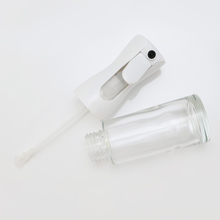 Pulverizator pentru Ulei, Otet sau Alte Lichide, Cyrax, Reincarcabil, Multifunctionale, Capacitatea 200 ml, Material Plastic, Culoare Alb