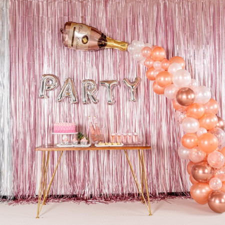 Balon Folie Metalizata Litera Y, Cyrax, 80 cm, Umflati cu Heliu sau Aer, Ambalaj Individual, Pai inclus, Argintiu