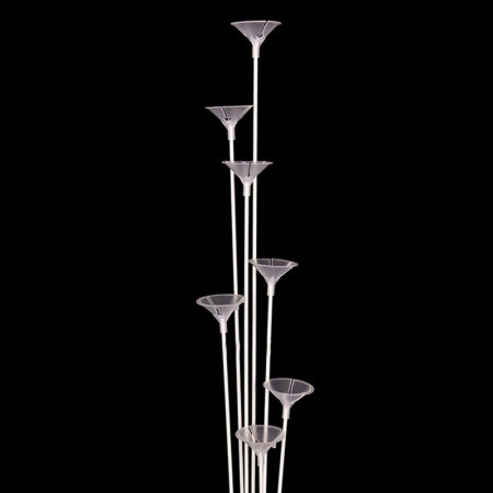 Suport pentru Baloane, Cyrax, cu Un Strat, pentru 11 Baloane, 104 cm, Transparent