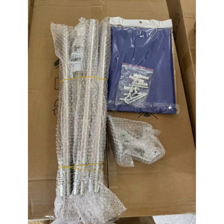 Kit Steagul Romaniei,  Catarg 1.8 m, Suport Perete, Steag, Tricolor