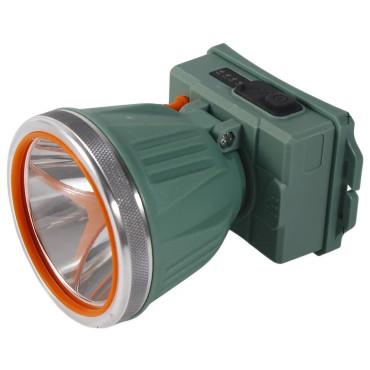 Lanterna LED de Montat pe Cap,  cu Raza Lunga de Zoom, Reincarcabila USB, Far Telescopic, Rezistent la Apa, Reglabil, pentru Pescuit in Aer Liber, Camping, Lumina Puternica, Lanterna, 10.5x8x6.5 cm, Verde Inchis