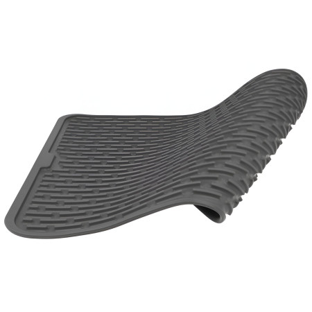 Covoras din Silicon pentru Scurgere Vase, Cyrax, Uz Casnic, Rezistent la Temperaturi Ridicate, Izolator, 43x32.5 cm, Negru